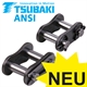 Tsubaki Premium Rollenketten ANSI ASA Ex DIN 8188