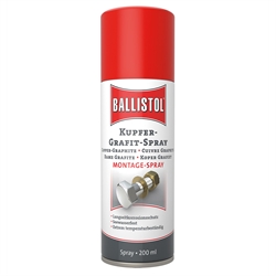 BALLISTOL Kupfer-Grafit-Spray 200ml 25200 (Das aktuelle Sicherheitsdatenblatt finden Sie im Internet unter www.maedler.de im Bereich Downloads), Produktphoto