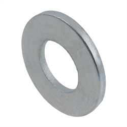 Unterlegscheibe DIN EN ISO 7089 (DIN 125 A) für Gewinde M5 (5,3x10,0x1,0mm) Material Stahl verzinkt, Produktphoto
